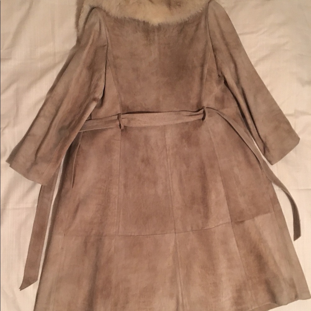 Lony G by Gropper - Leather Suede Coat - Picture 8 of 9